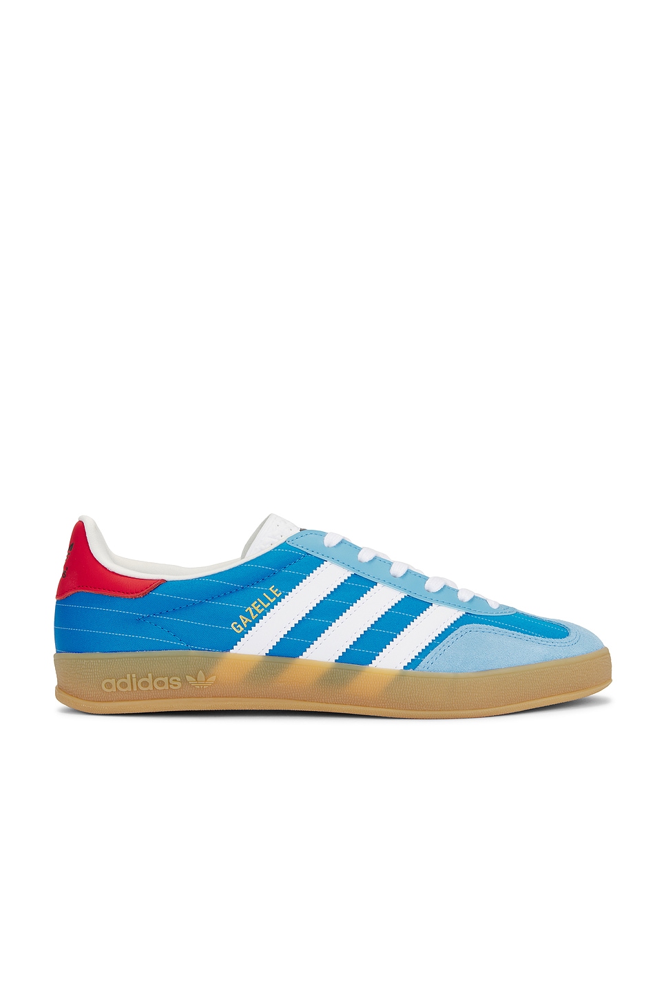 Image 1 of adidas Originals Gazelle Indoor Sneaker in Blue & Gum