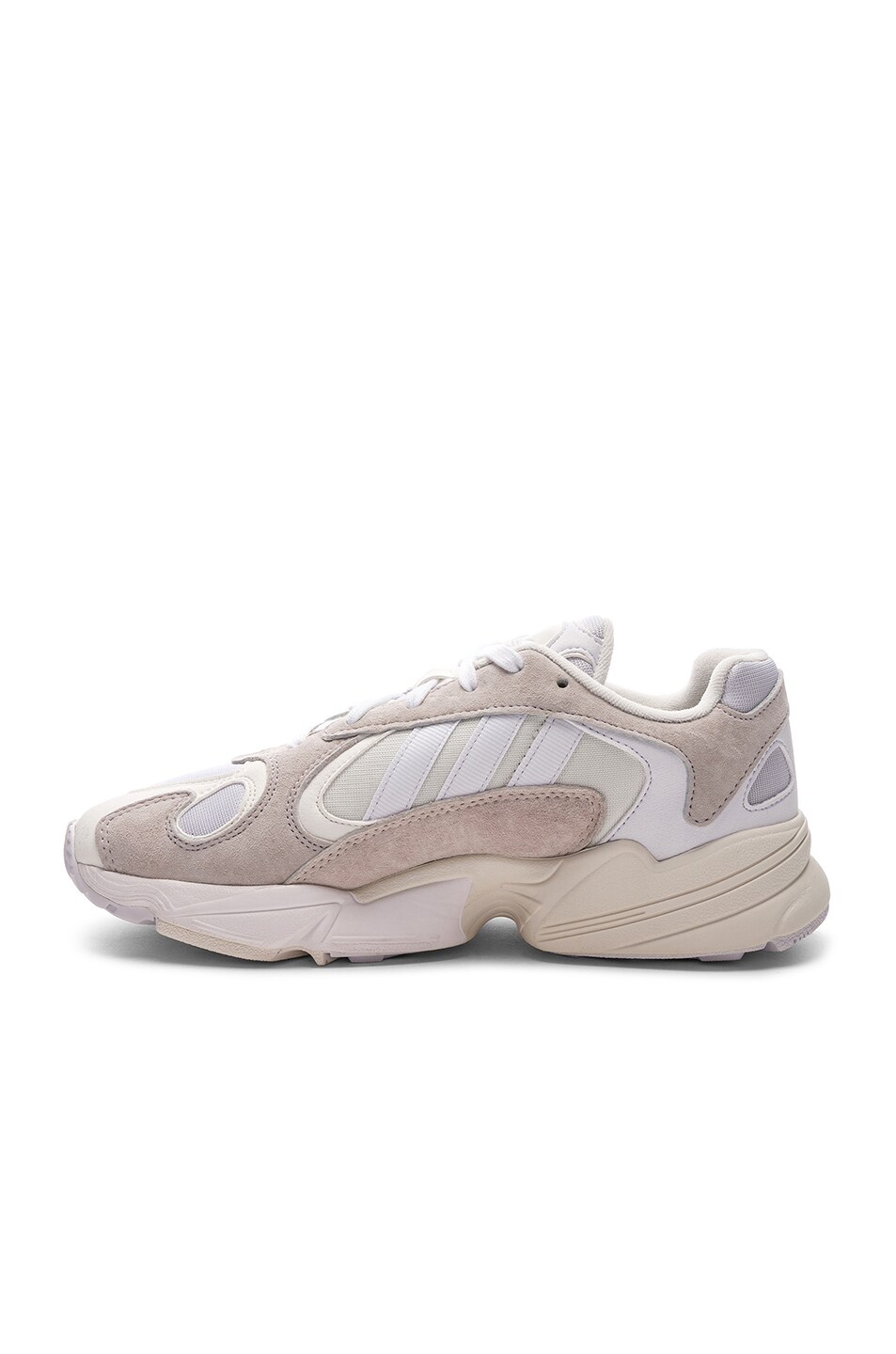 adidas originals off white suede yung og sneakers