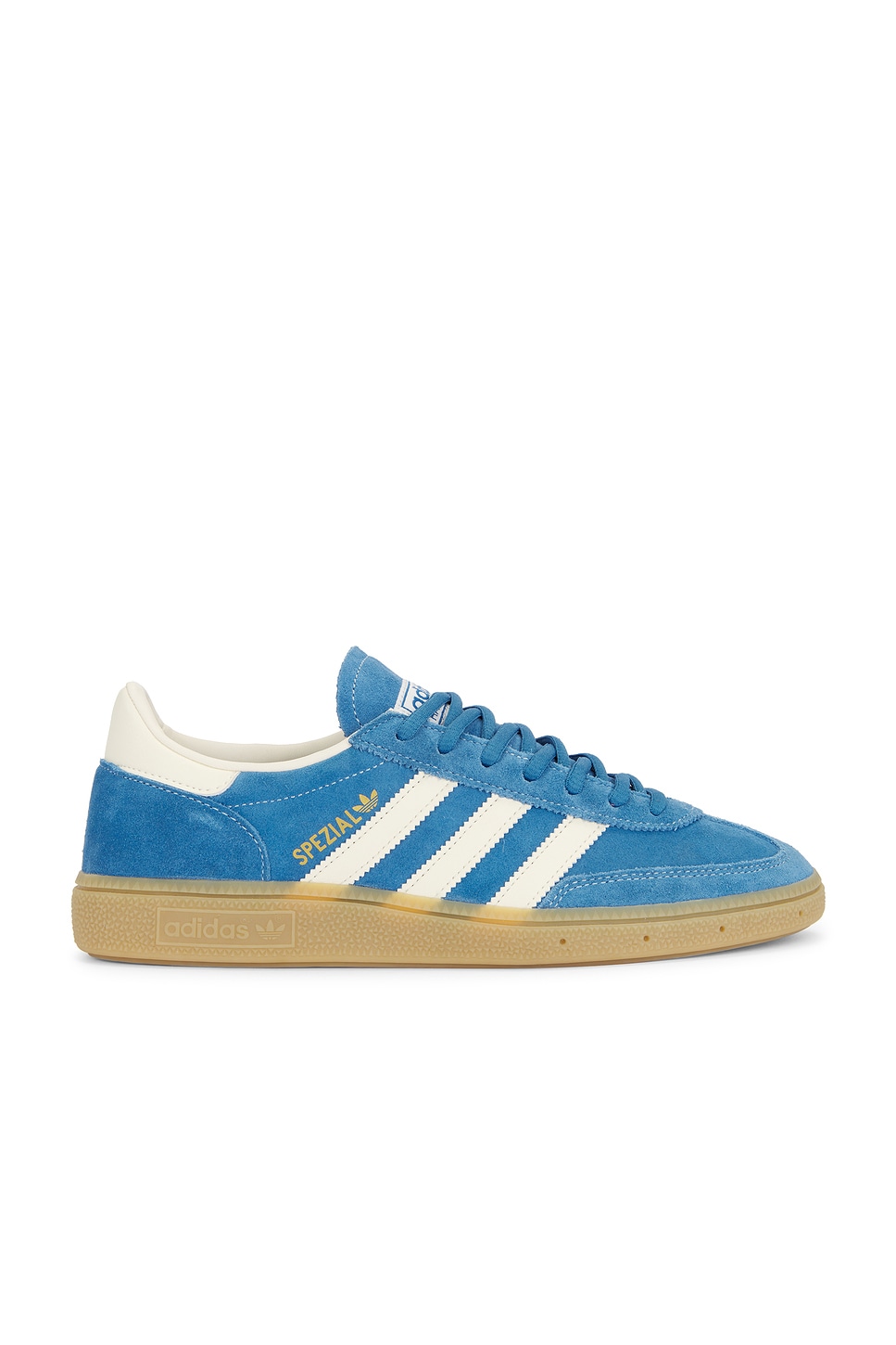 Image 1 of adidas Originals Handball Spezial Sneaker in Core Blue, Cream White, & Crystal White