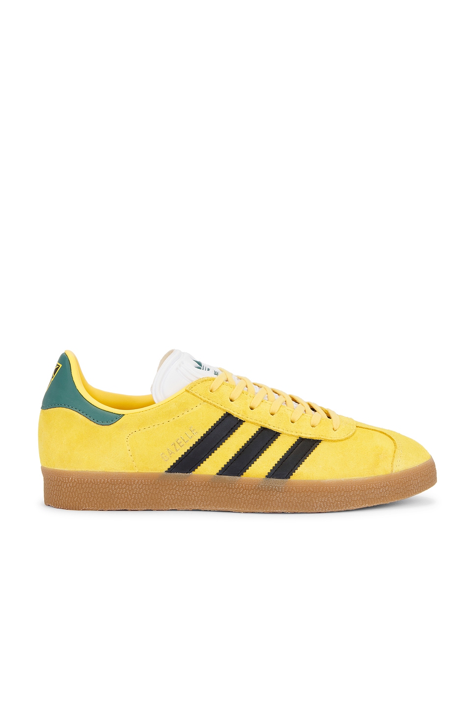 Image 1 of adidas Originals Jamaica Football Federation Og Gazelle in Yellow & Black