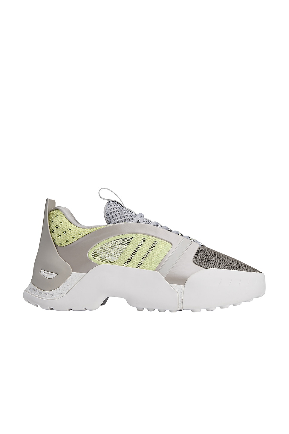 Image 1 of adidas Originals x Dingyun Zhang Kouza Sneaker in Almost Lime, Clear Granite, & Grey Two
