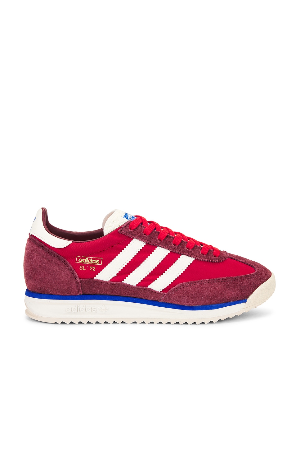 Image 1 of adidas Originals Sl 72 Rs Sneaker in Shadow Red, Off White, & Blue