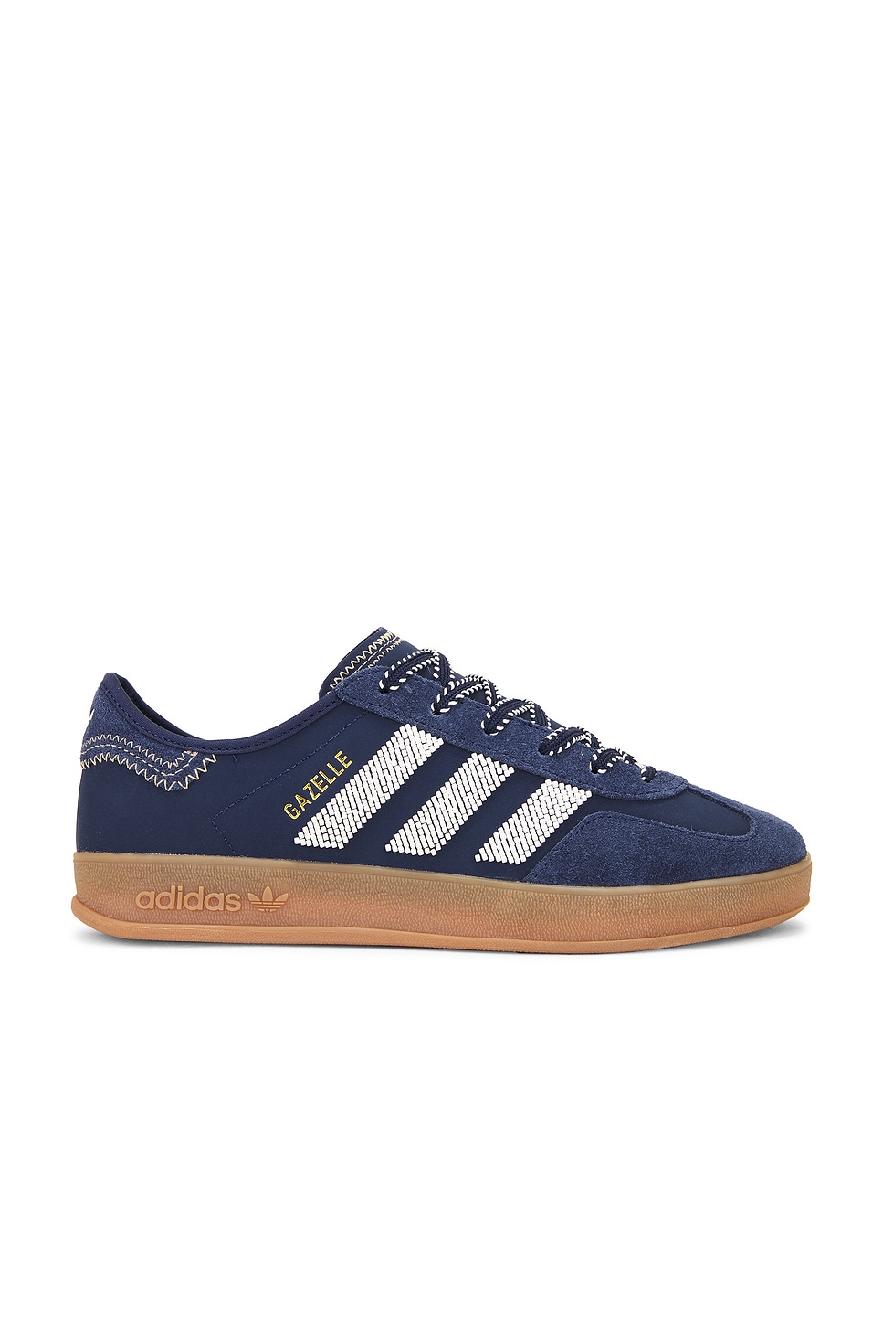 Image 1 of adidas Originals x Edison Chen CLOT Gazelle in Collegiate Navy