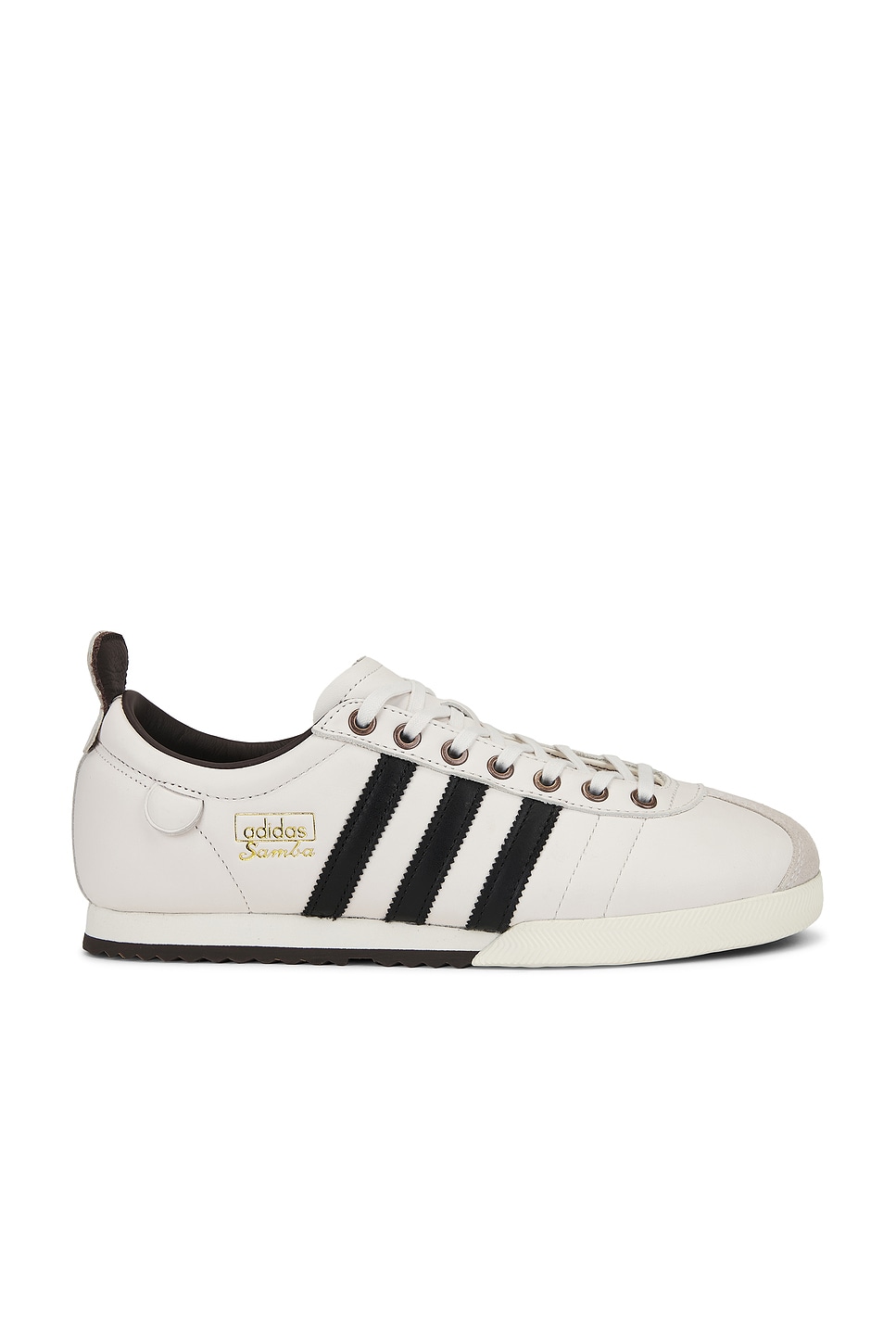 Image 1 of adidas Originals Samba 62 in Cloud White, Core Black, Brown