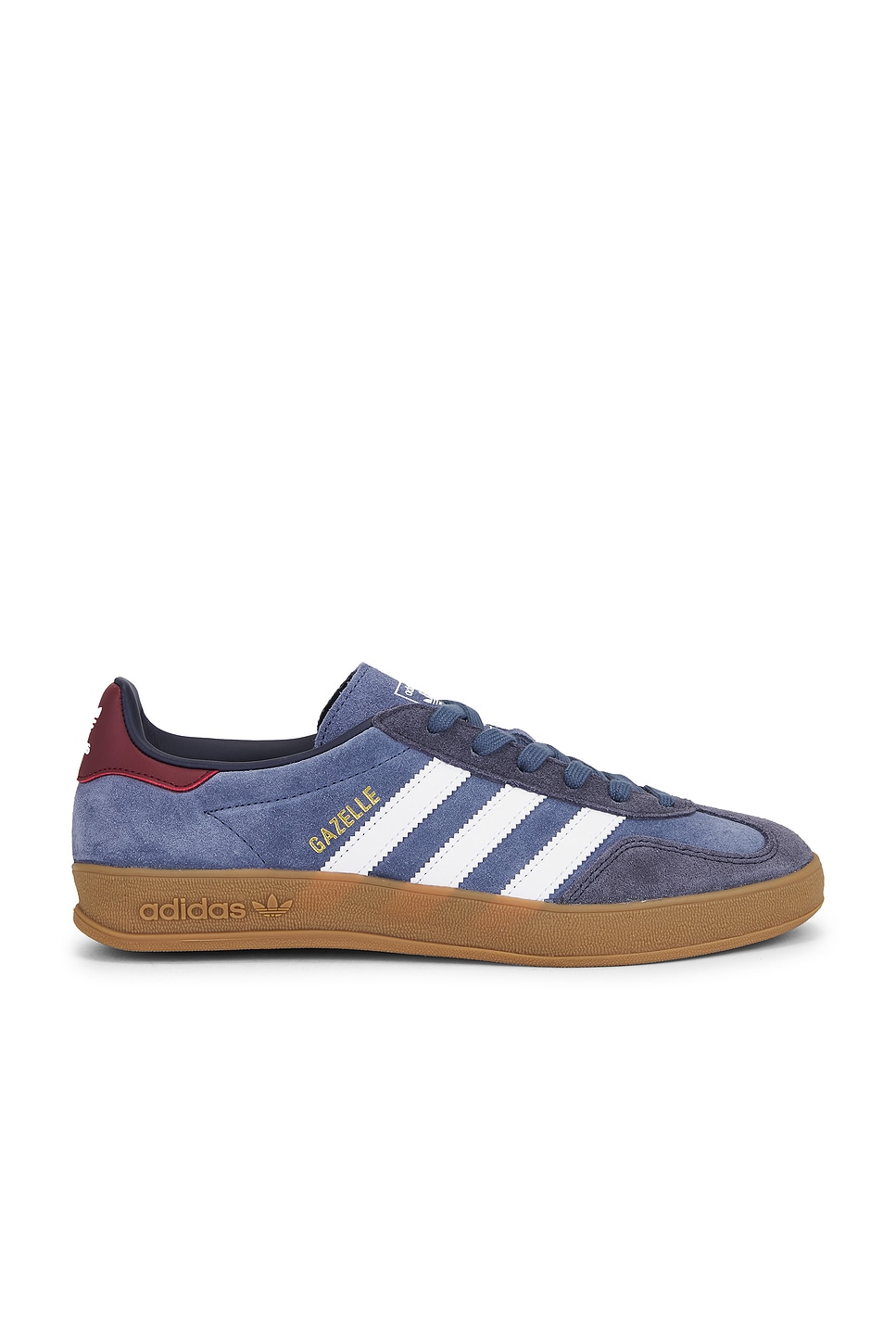 Image 1 of adidas Originals Gazelle Indoor in Preloved Ink, White, & Shadow Navy