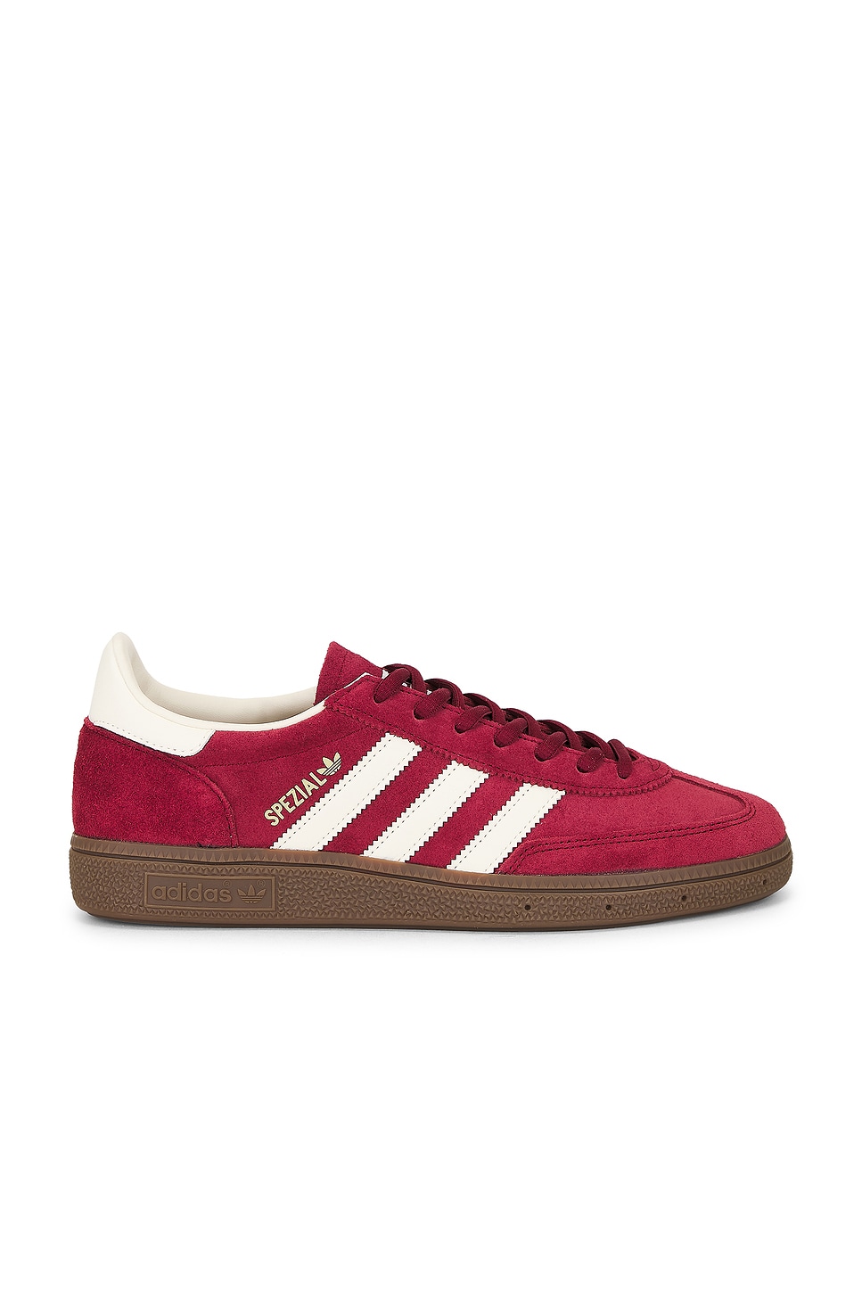 Image 1 of adidas Originals Handball Spezial Sneaker in Nobmar, Cream White, & Gum5