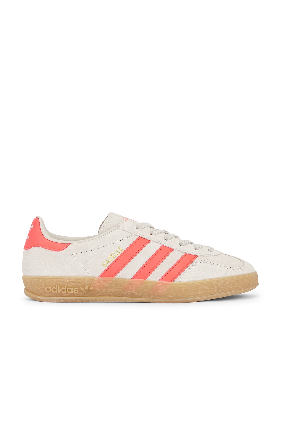 Image 1 of adidas Originals Gazelle Indoor Sneaker in Wonalu, Lucky Red, & White
