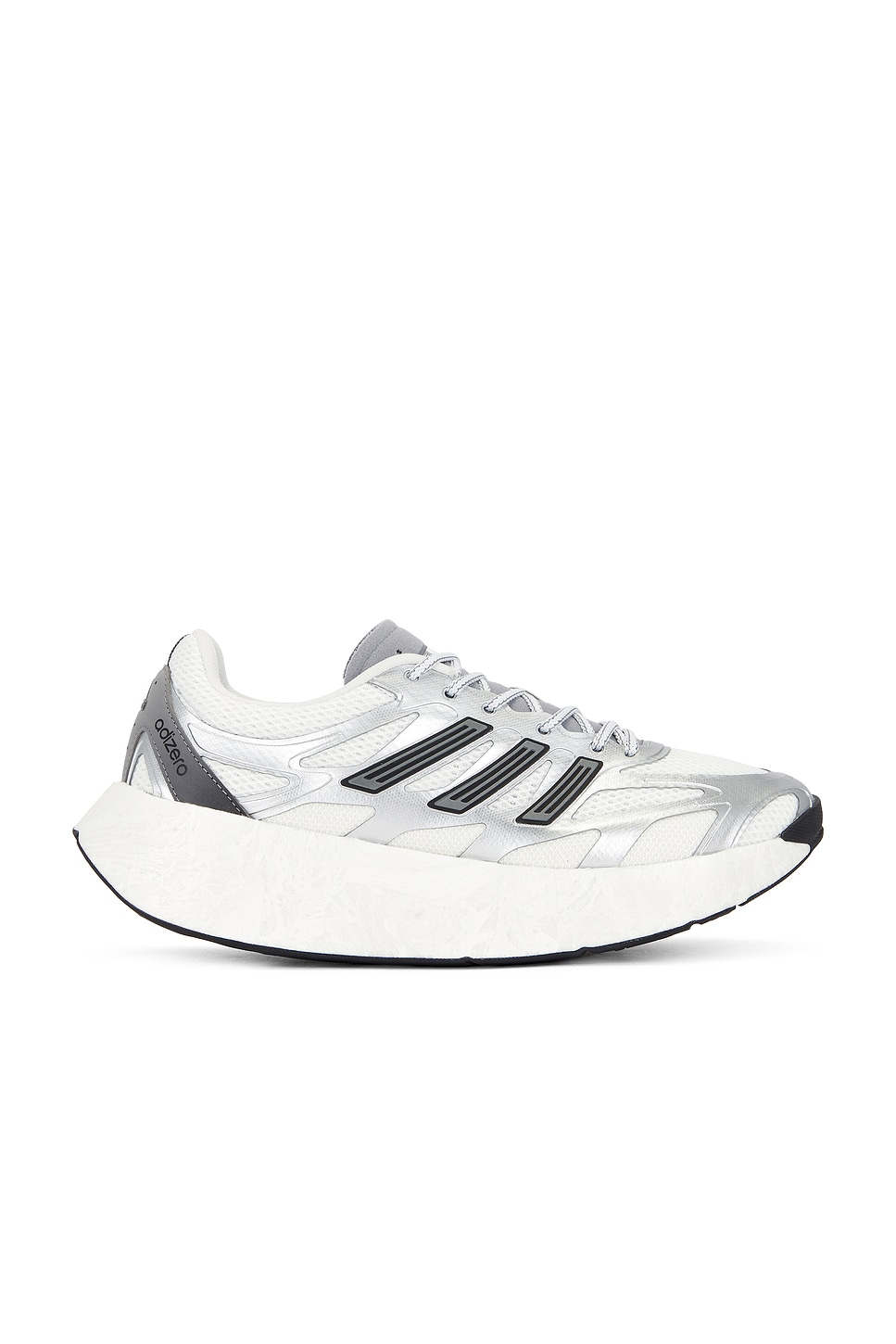 Image 1 of adidas Originals Adizero Aruku Sneaker in Silver Metallic, White, & Grey