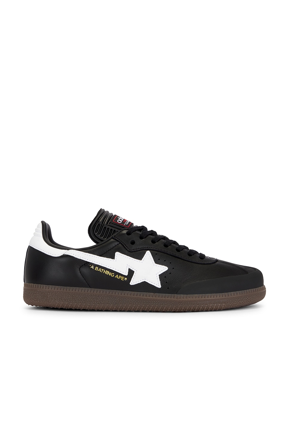 Image 1 of adidas Originals x Bape Low Sneaker in Black
