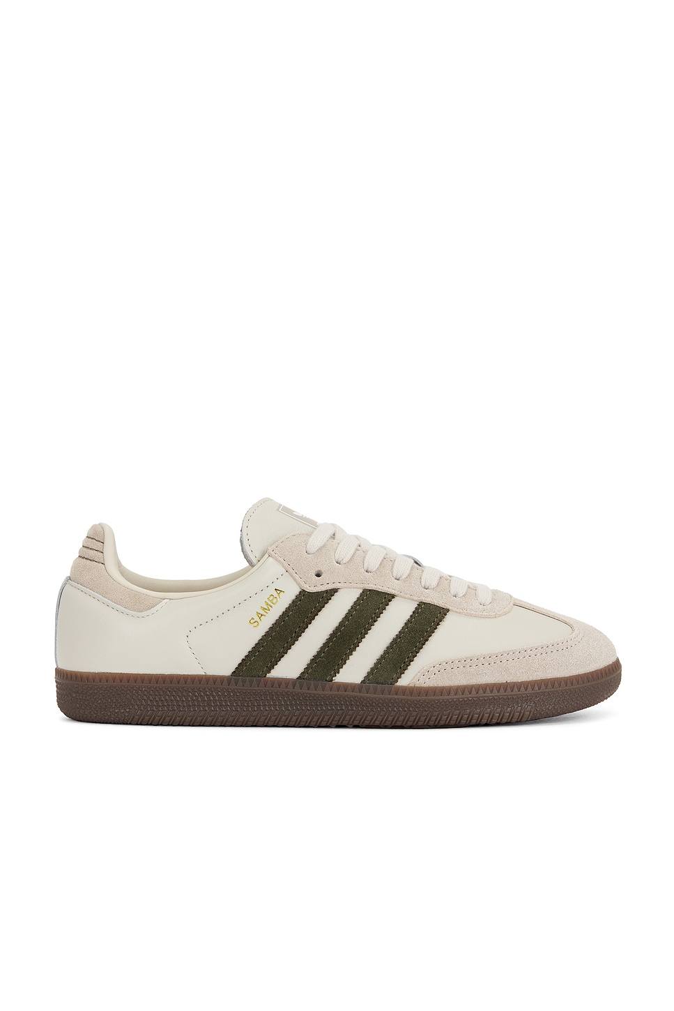 Image 1 of adidas Originals Samba Og Sneaker in Aluminum, Medrkh, & Gum5
