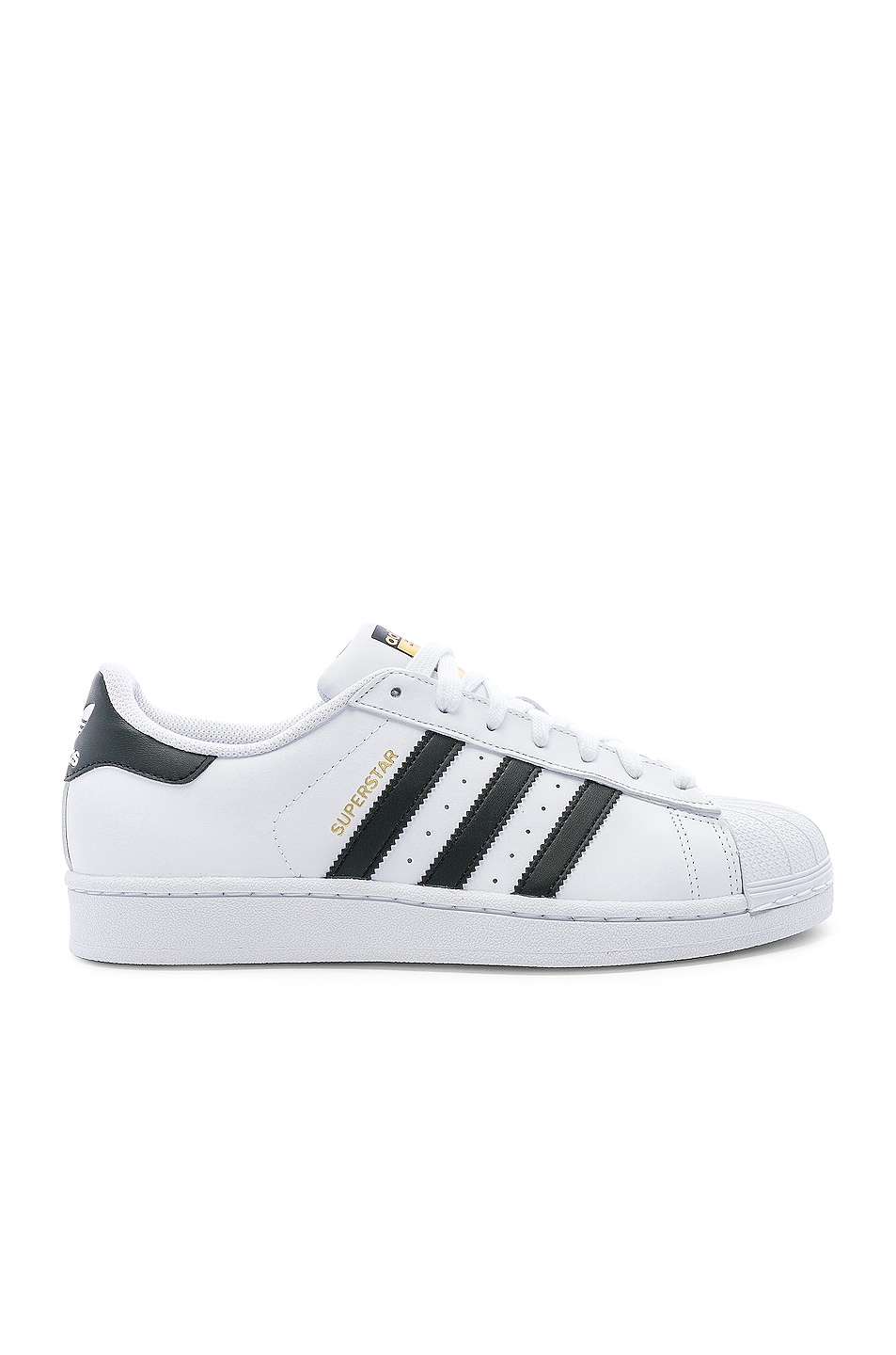 Image 1 of adidas Originals Superstar Foundation in White & Black & White
