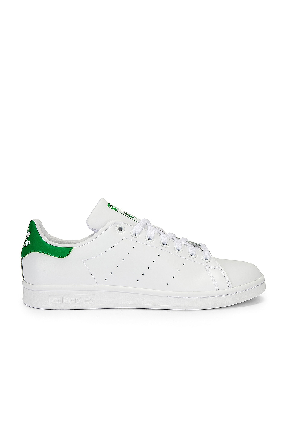 Image 1 of adidas Originals Stan Smith in White & Green