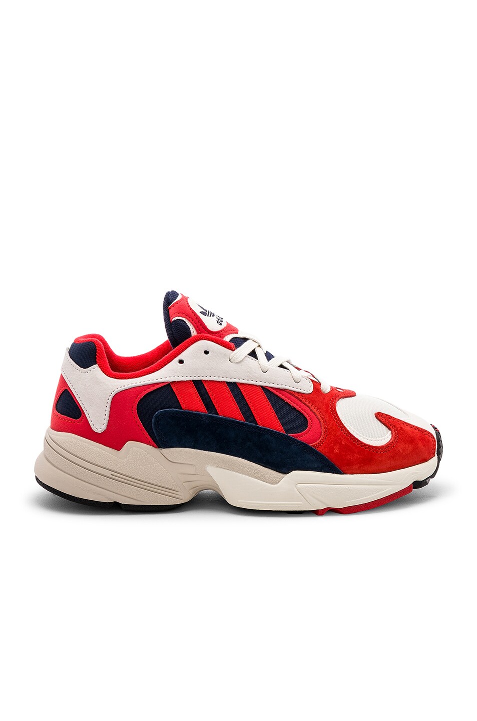 Image 1 of adidas Originals Yung 1 in Red & White & Navy