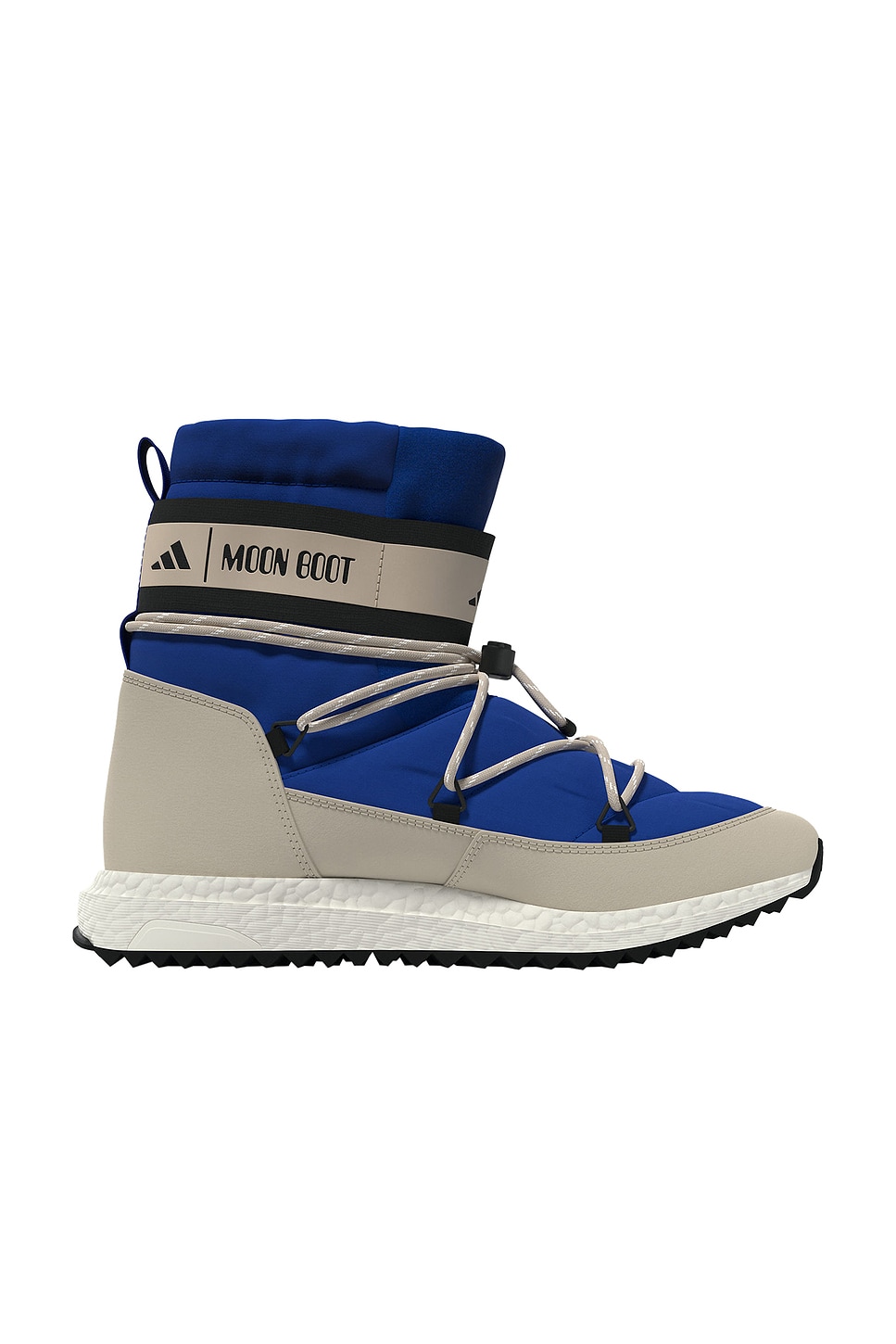 Image 1 of adidas Originals X Moon Boot Moonboost High Boot in Power Blue & Core Black