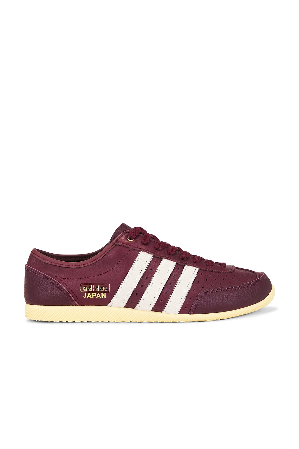 Image 1 of adidas Originals Japan Decon Sneaker in Shadow Red, Cream White, & Orange Tint