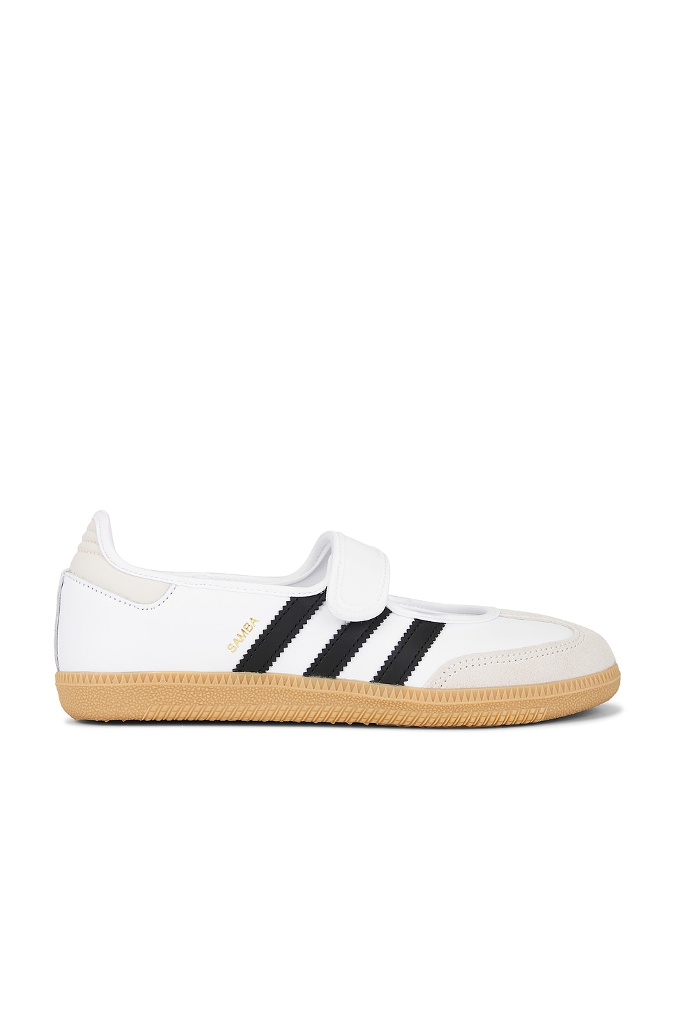 Image 1 of adidas Originals Samba Jane Sneaker in White, Alumina, & Core Black