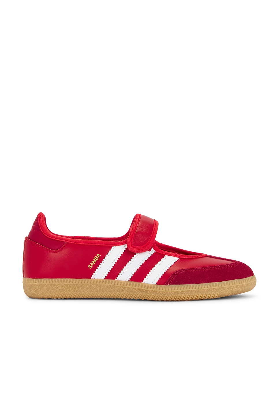 Image 1 of adidas Originals Samba Jane Sneaker in Better Scarlet & Team Victory Red
