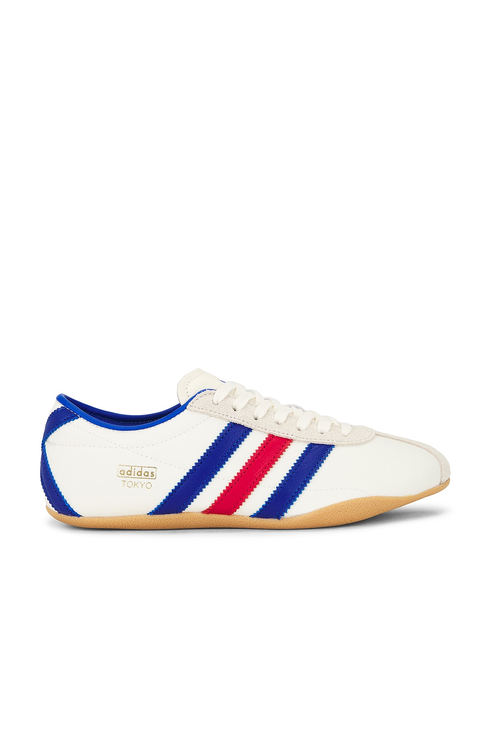 Image 1 of adidas Originals Tokyo in Cream White & Royal Blue