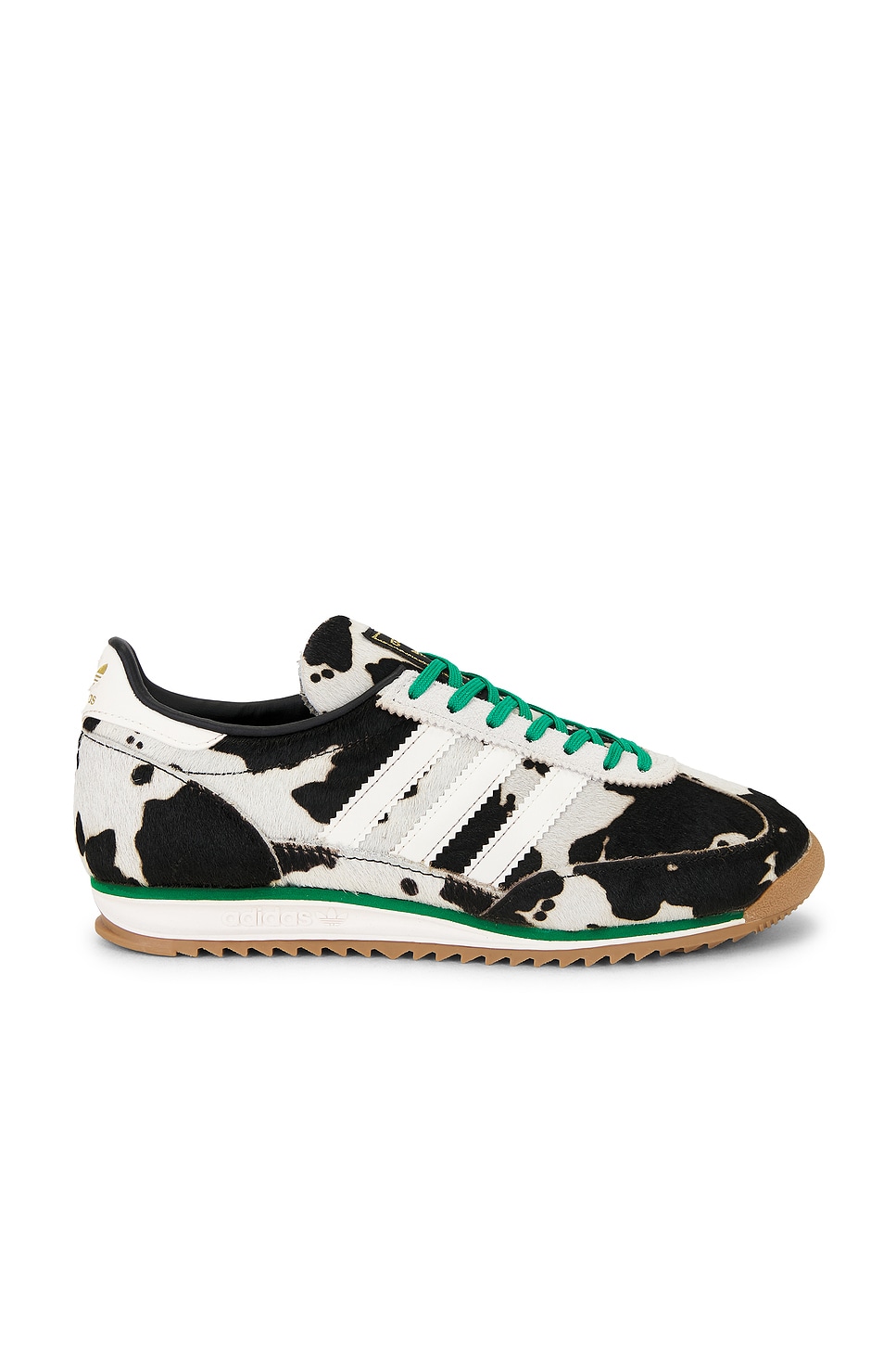 Image 1 of adidas Originals SL 72 OG in Core Black, Off White, & Court Green
