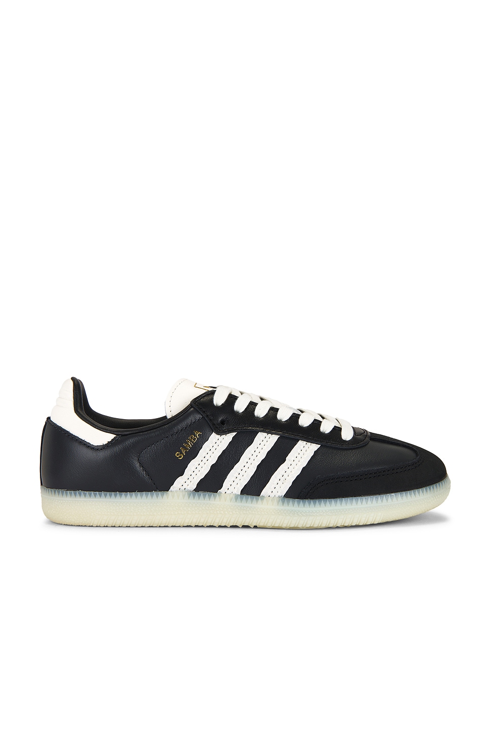 Image 1 of adidas Originals Samba OG in Carbon, Off White, & Core Black