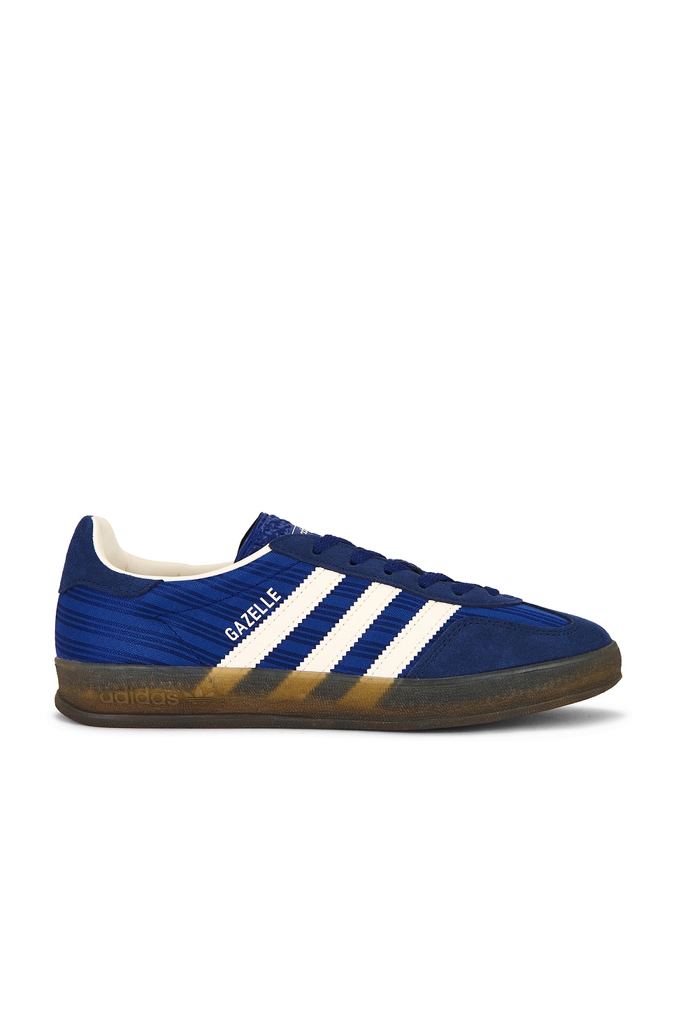 Image 1 of adidas Originals Gazelle Indoor in Victory Blue, Night Indigo, & Cream White