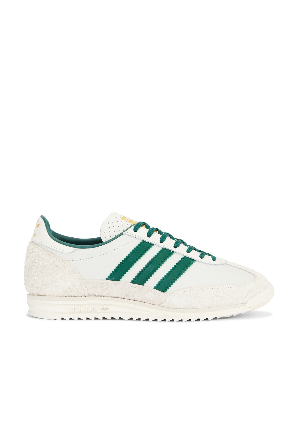 Image 1 of adidas Originals SL 72 OG in Off White, Collegiate Green, & Orbit Grey