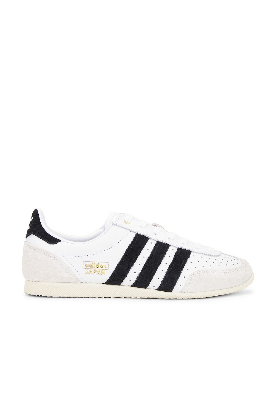 Image 1 of adidas Originals Japan in Ftwr White, Core Black, & Gold Metallic