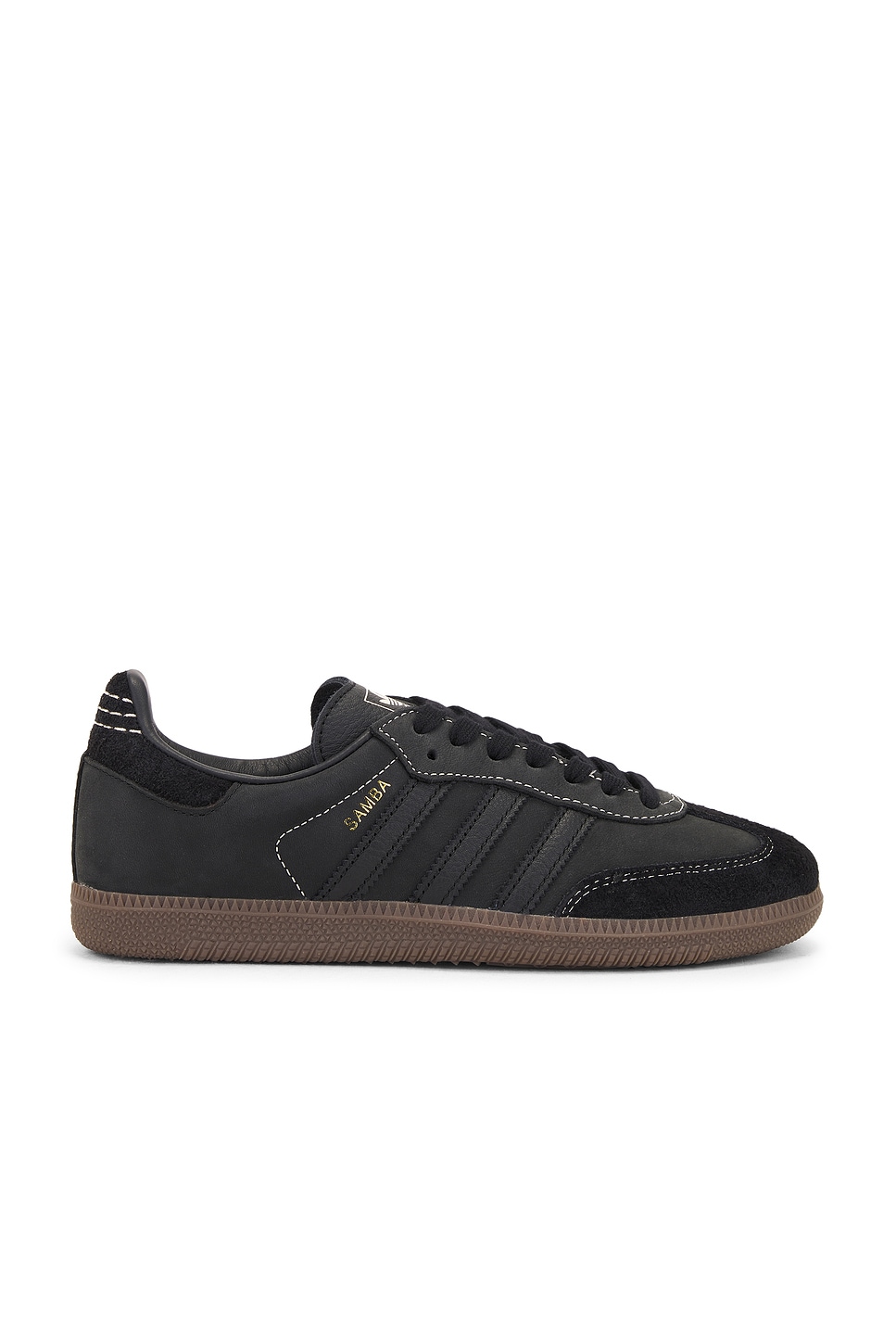 Image 1 of adidas Originals Samba OG in Core Black & Crystal Sand