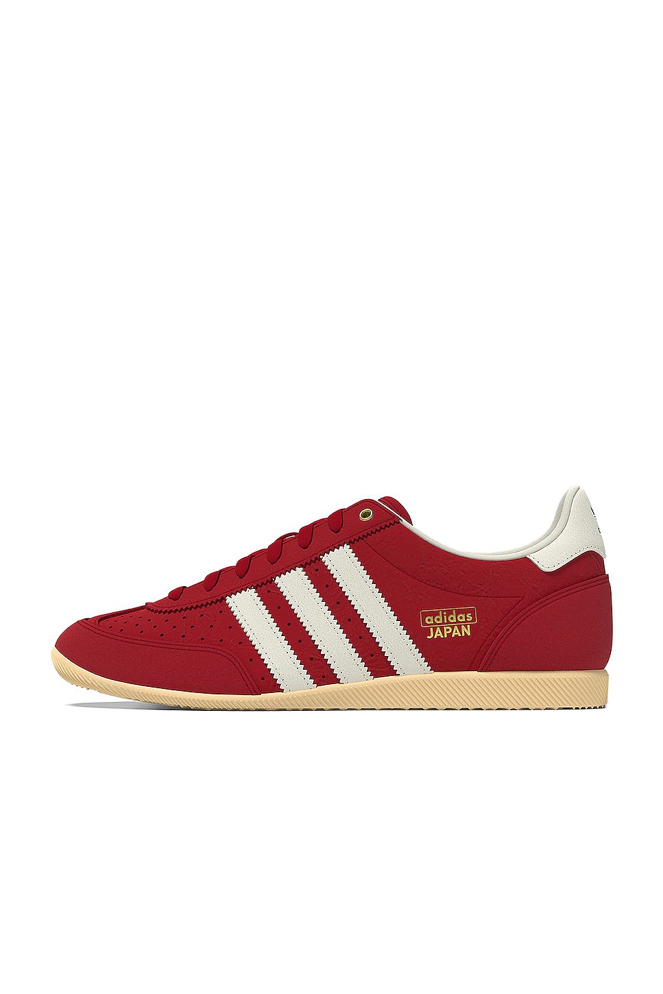 Shop Adidas Originals Japan In Better Scarlet  Off White  & Orange Tint