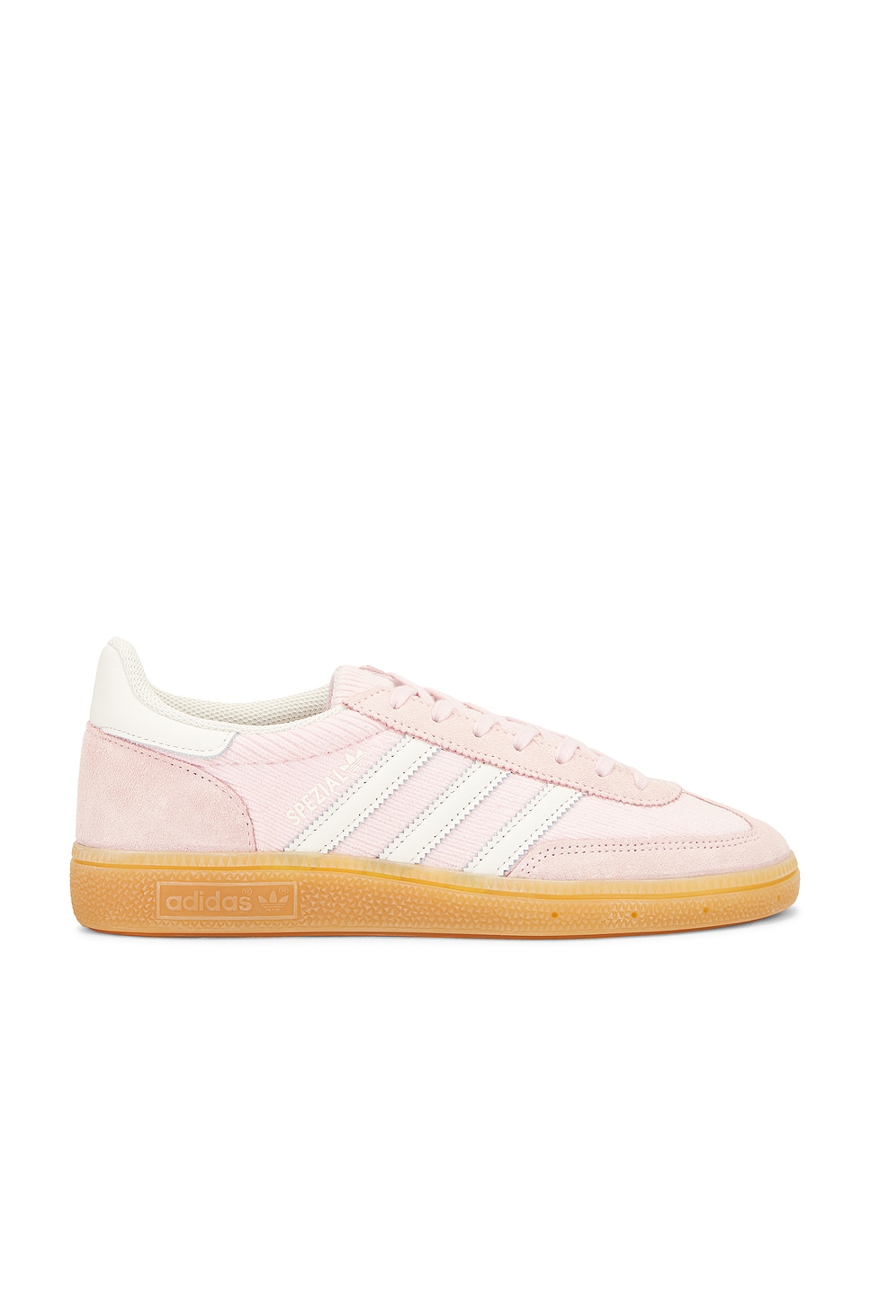 Image 1 of adidas Originals Handball Spezial in Sandy Pink, Off White, & Gum