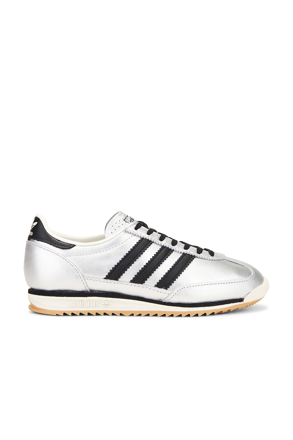 Image 1 of adidas Originals SL 72 OG in Silver Metallic, Core Black, & Off White