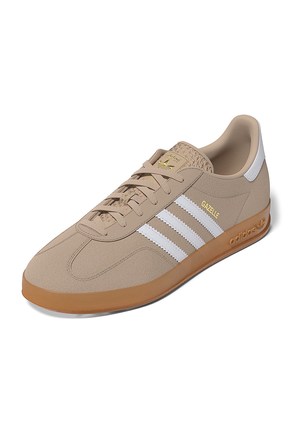 Shop Adidas Originals Gazelle Indoor In Magic Beige  White  & Gum