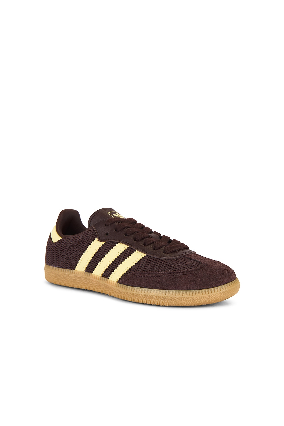 Adidas Originals Sneaker Samba Unisex In Shadow Brown & Powder Yellow