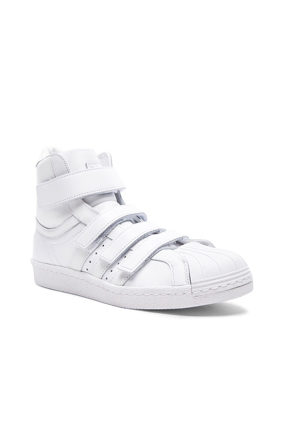Image 1 of adidas by JUUN J Promodel 80's Hi in White