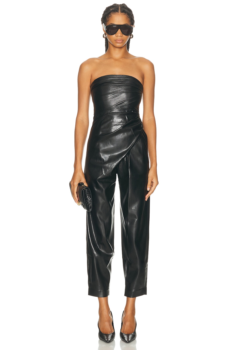 Image 1 of The Andamane Yana Jumpsuit in Black
