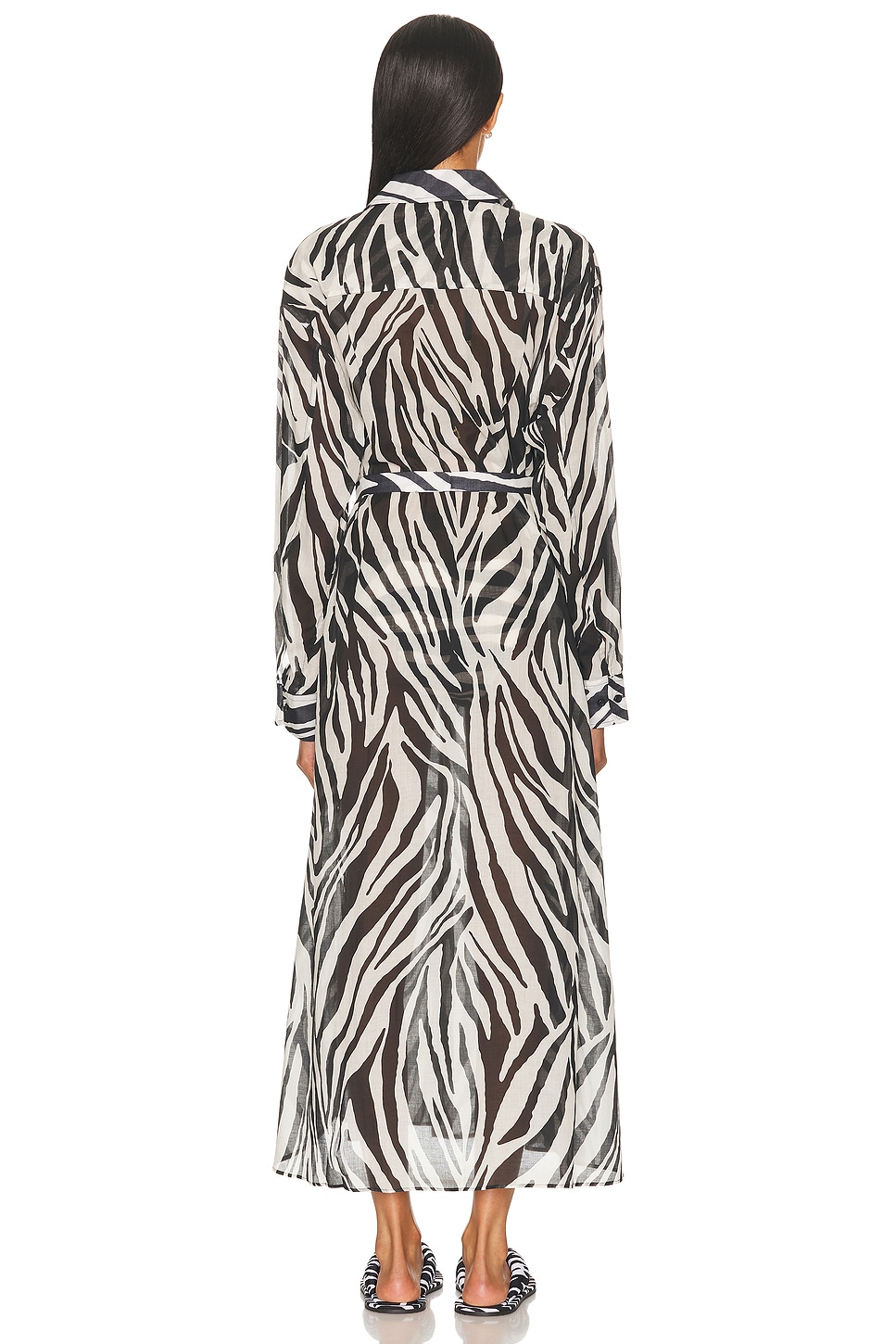 Whitelotus Maxi Shirt Dress - Thumbnail 1