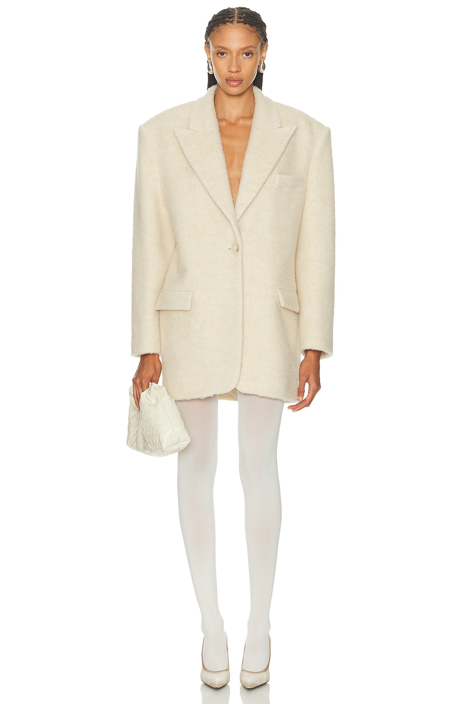 Image 1 of The Andamane Teresa Blazer in Ivory
