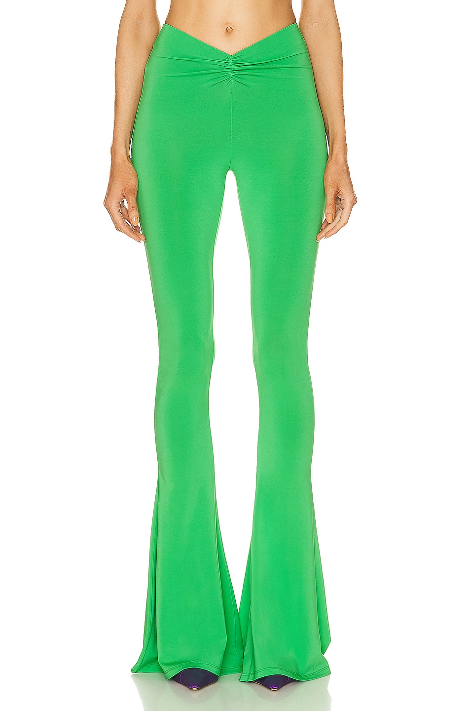 Image 1 of The Andamane Lindsay Flare Pant in Green