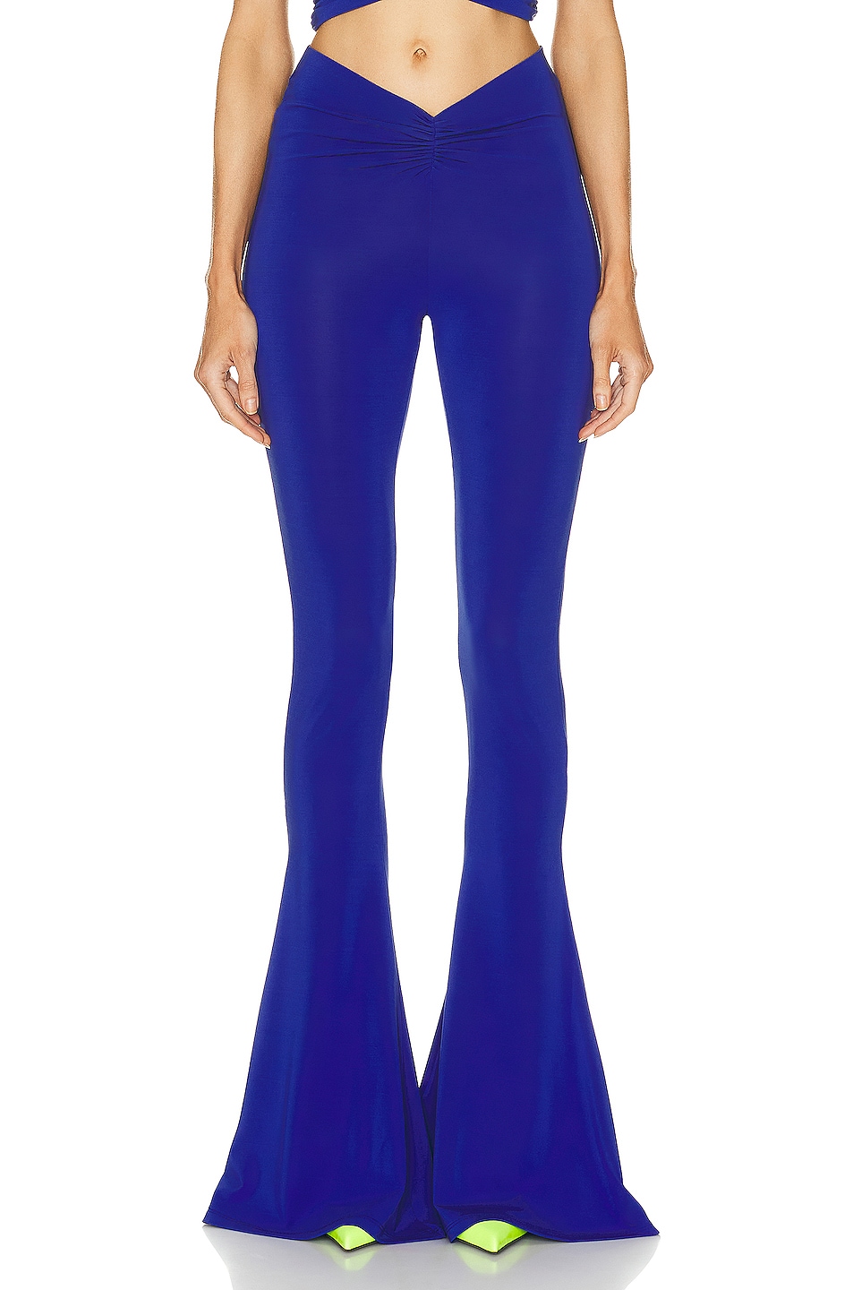 Image 1 of The Andamane Lindsay Maxi Flare Pant in Pervinca