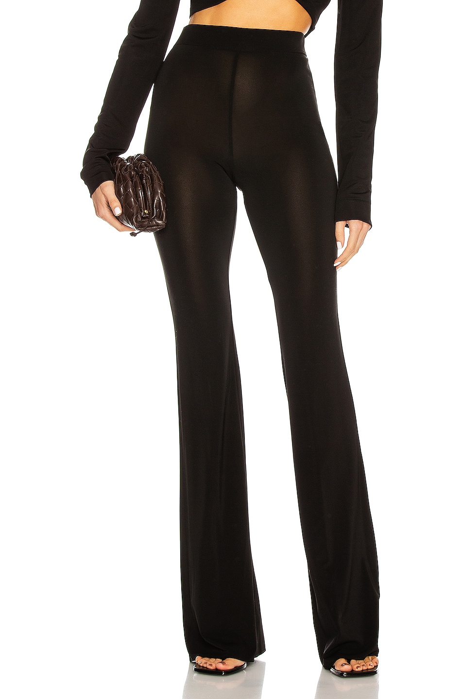 Image 1 of The Andamane Gaia Flare Pant in Black