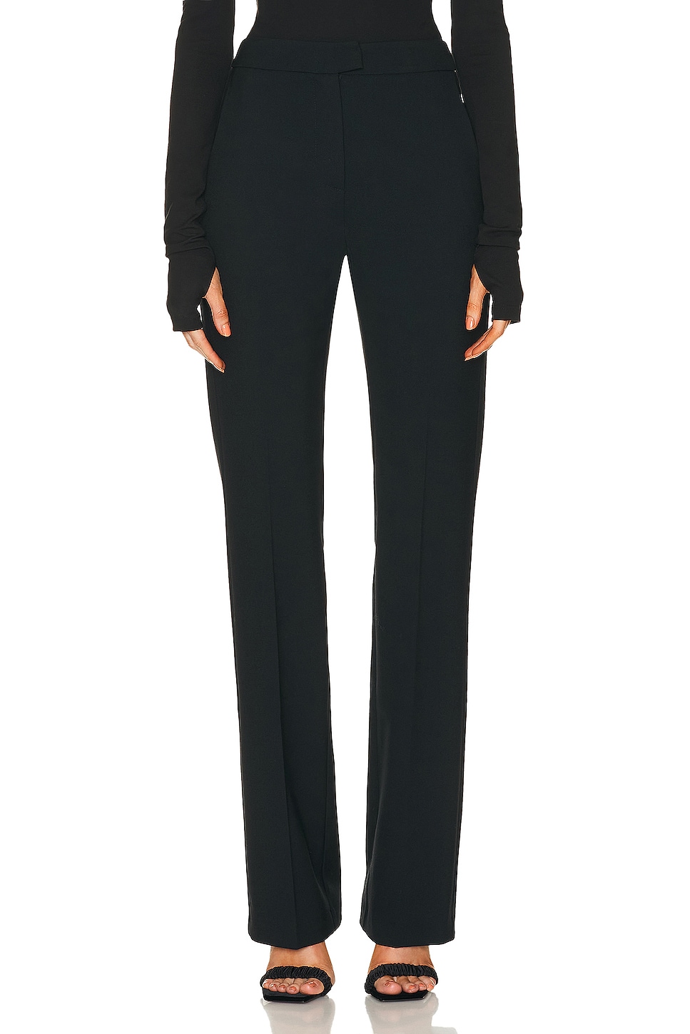 Image 1 of The Andamane Gladys Straight Pant in Black