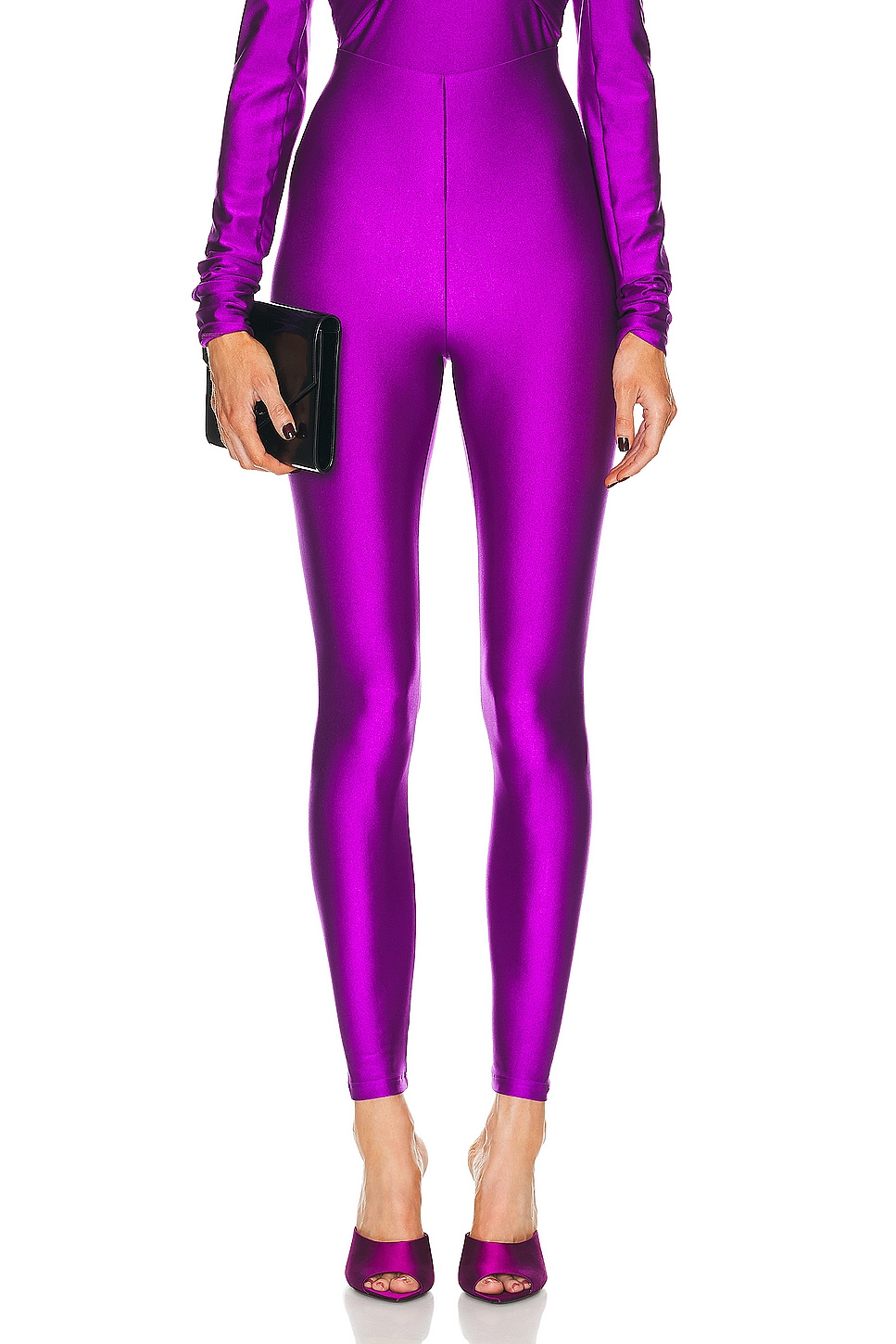 Image 1 of The Andamane Holly 80s Legging in Purple
