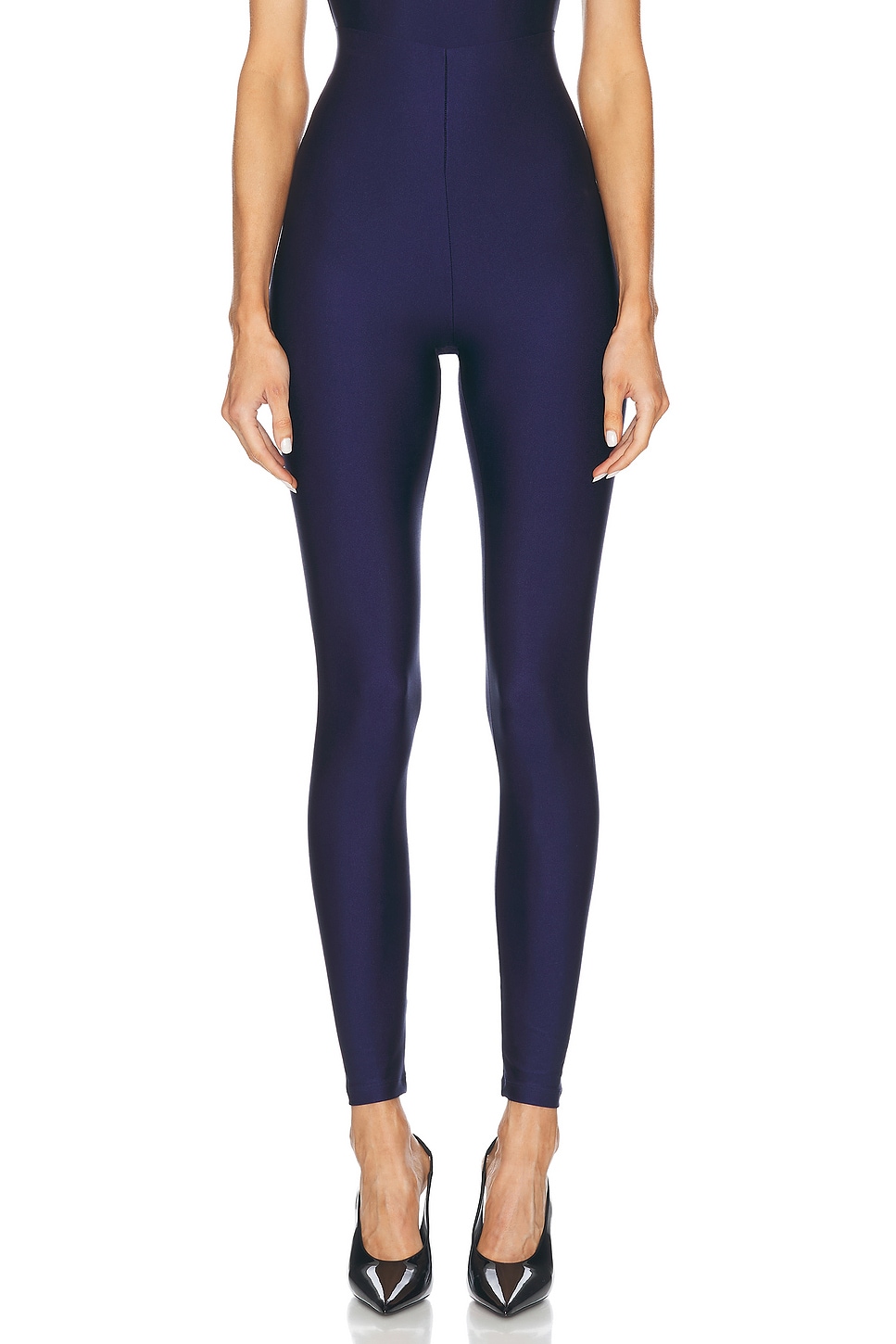 Shop The Andamane Holly 80's Legging In Dark Blue