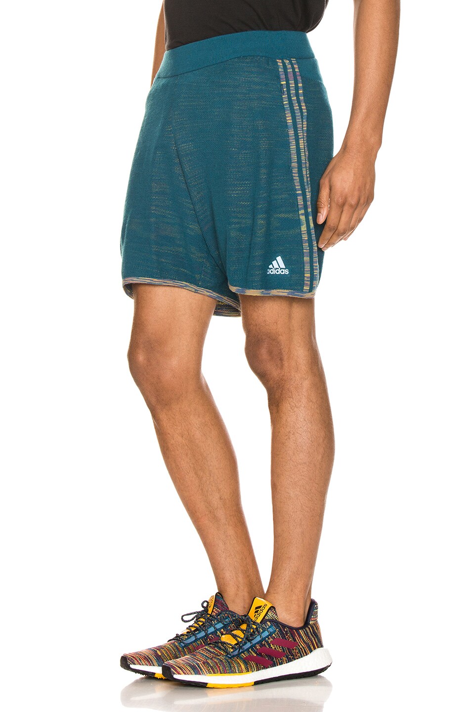 Image 1 of adidas by MISSONI Saturday Short in Tech Mineral & Active Gold