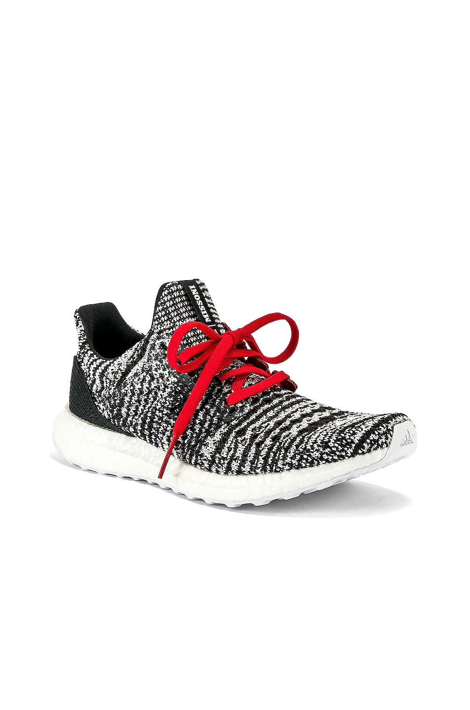 Image 1 of adidas by MISSONI Ultraboost Clima Sneaker in Black & White & Red