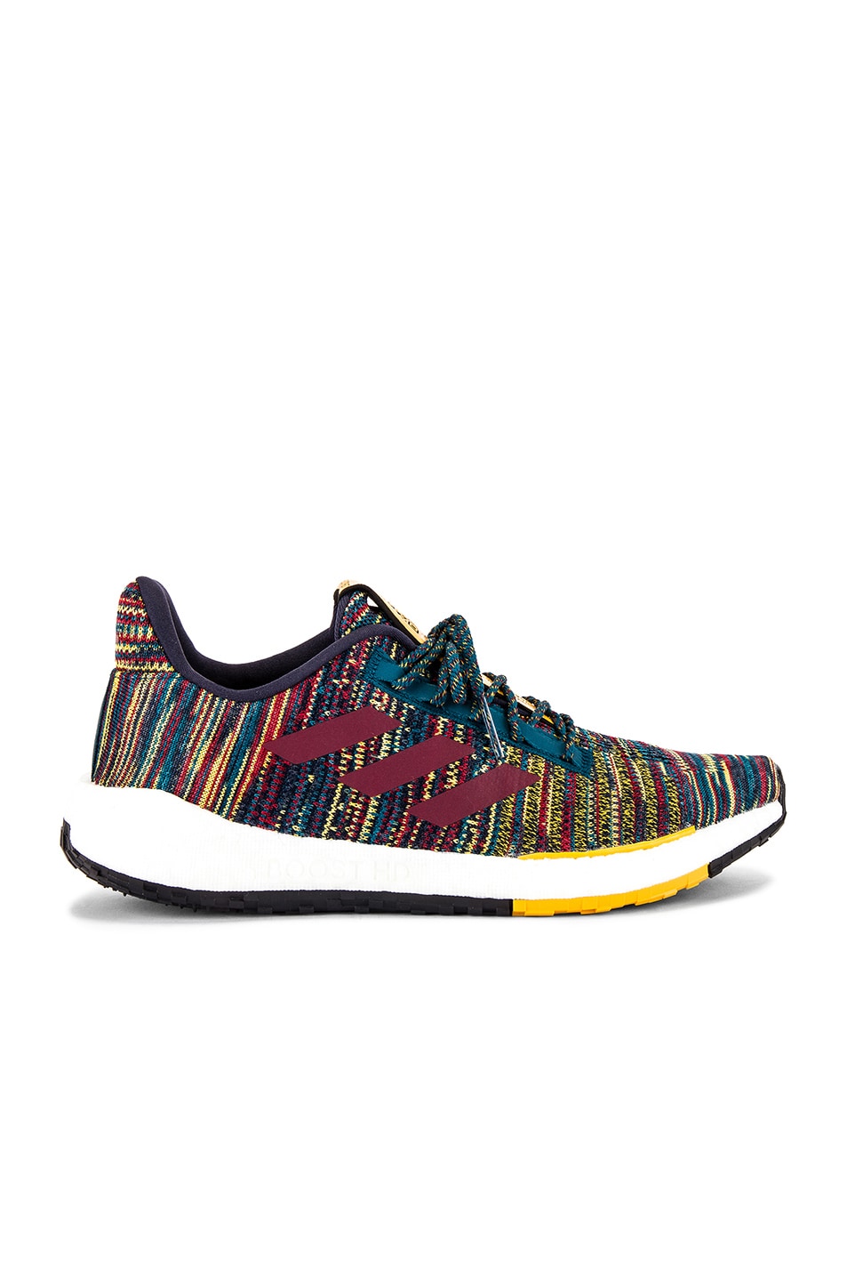 Image 1 of adidas by MISSONI Pulseboost HD in Tech Mineral & Collegiate Burgundy & Active Gold