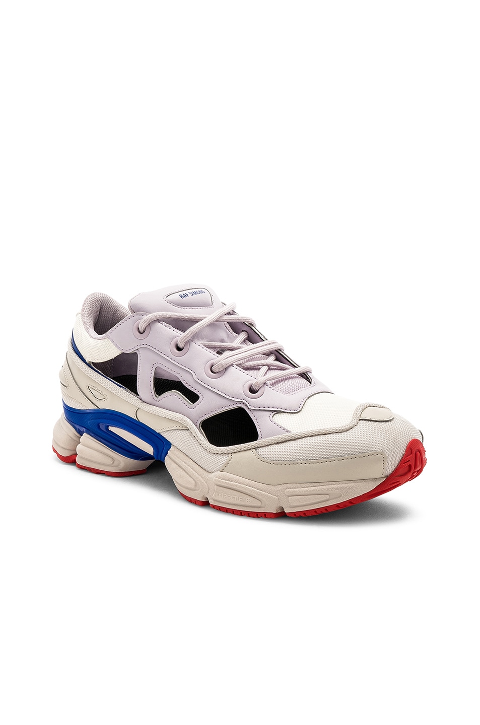 Image 1 of adidas by Raf Simons Independence Day Replicant Ozweego in Clear Brown & Clear Brown & Cream White
