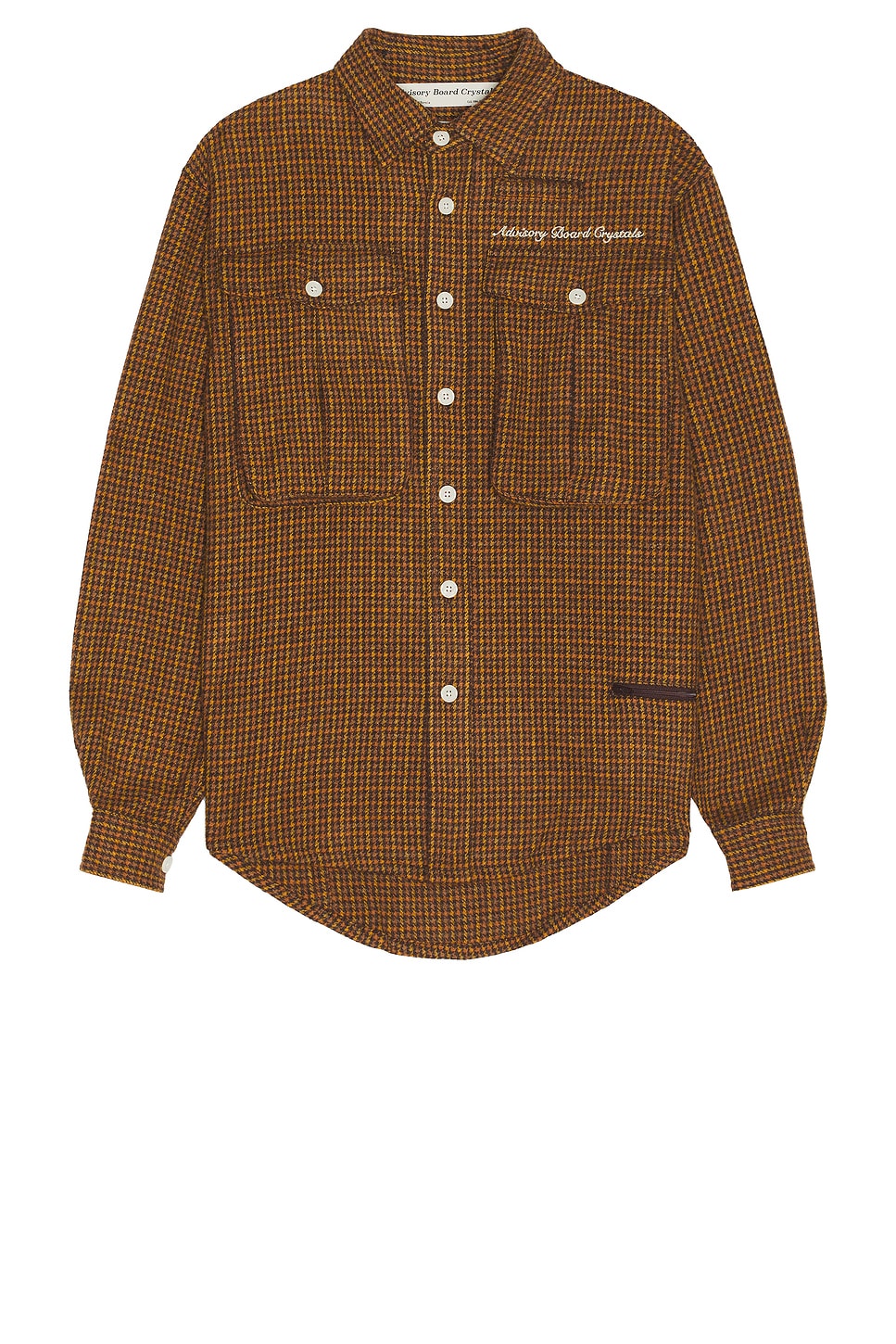 Cargo Pocket Button Down Shirt in Brown