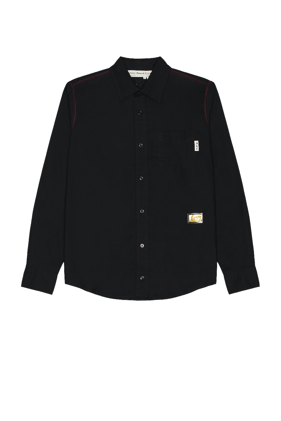 Image 1 of Advisory Board Crystals Oxford Shirt in Black