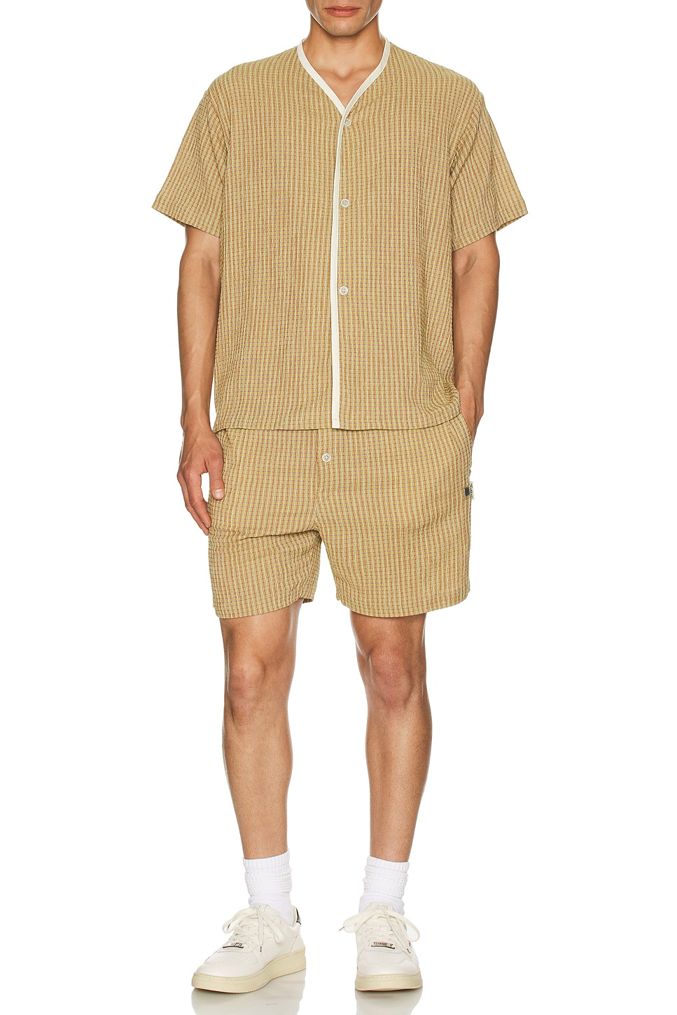 Image 1 of Advisory Board Crystals Tokyo Summer Shirt in Green